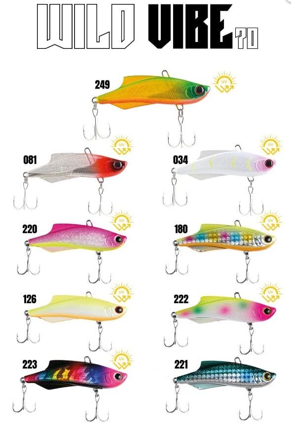 Fujin Wild Vibe 70mm 20gr Sinking Vibrasyon Suni Yem