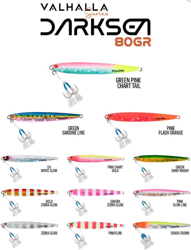 Fujin Valhalla Darksea 80gr Metal Jig Yem