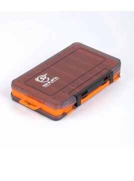SHUFA Lure Box Çift Taraflı Kutu 110mm - Turuncu Plasticbox F04 XS