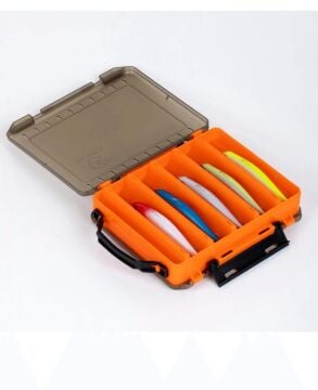 SHUFA Lure Box Çift Taraflı Kutu 130mm - Turuncu Plasticbox F02 S