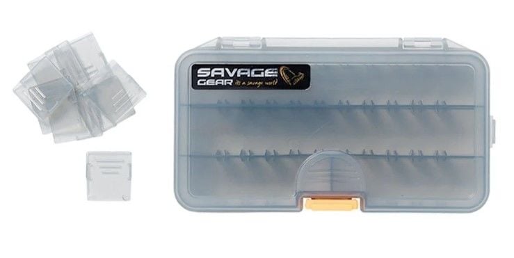 Savage Gear Lurebox 2B Smoke 16.1X9.1X3.1CM Sahte Balık Kutusu