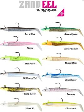 Fujin Zand Eel 11cm 7gr-14gr Double Body+Head Silikon Balık