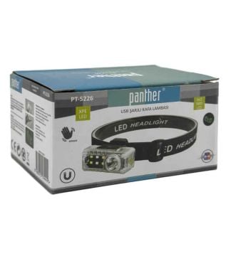 PANTHER PT-5226 USB ŞARJLI KAFA LAMBASI