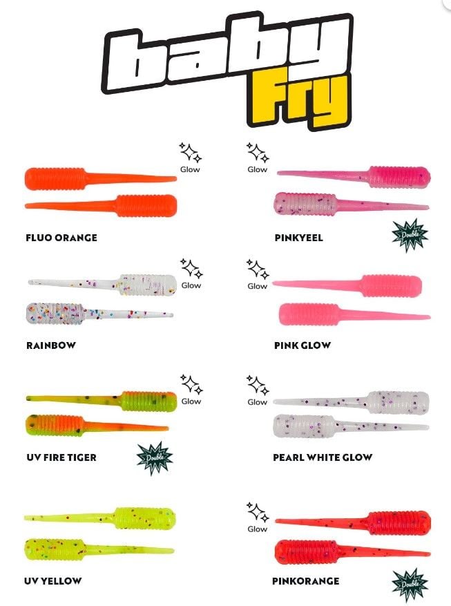 Fujin Baby FRY 2,7cm LRF Silikon Yem