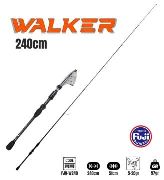Fujin Walker 240cm 5-20gr Teleskopik Spin Kamışı