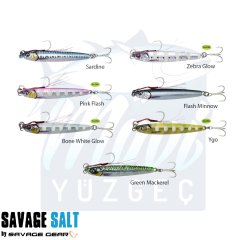 Savage Gear 3D Slim Minnow Jig 40gr Green Mackerel (New)