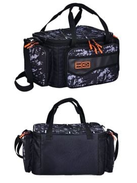 Fujin Black Camo Helper Bag - Balıkçı Çantası