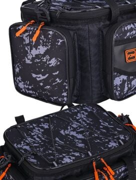 Fujin Black Camo Helper Bag - Balıkçı Çantası
