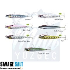 Savage Gear 3D Slim Minnow Jig 20gr Bone White Glow (New)