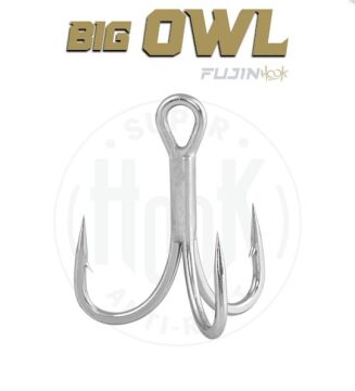 Fujin Big OWL Süper Anti-Rust Üçlü Kanca