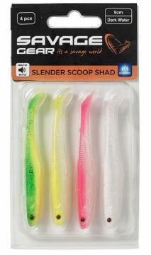 Savage Gear Slender Scoop Shad 13 cm 12 gr Dark Water Mix