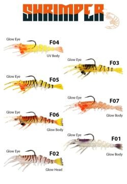 Fujin Shrimper 75mm 8.5gr Silikon Karides