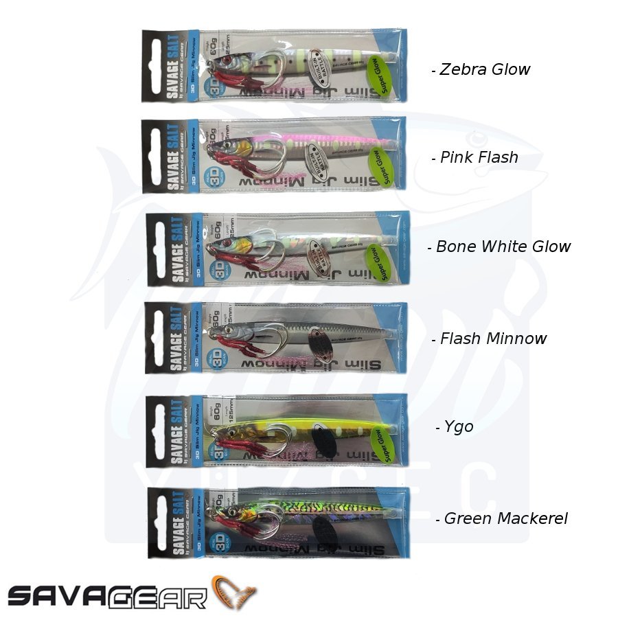 Savage Gear 3D Slim Jig Minnow 80gr 14cm Suni Yem(New)