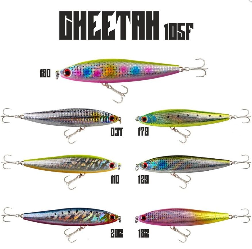 Fujin Cheetah 105F 19gr 10.5cm Maket Balık