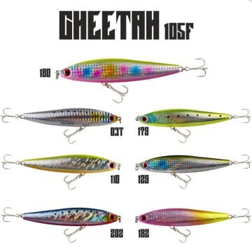 Fujin Cheetah 105F 19gr 10.5cm Maket Balık