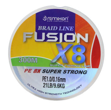 Remixon Fusion 300M X8 0.30mm Multi Color İp Misina