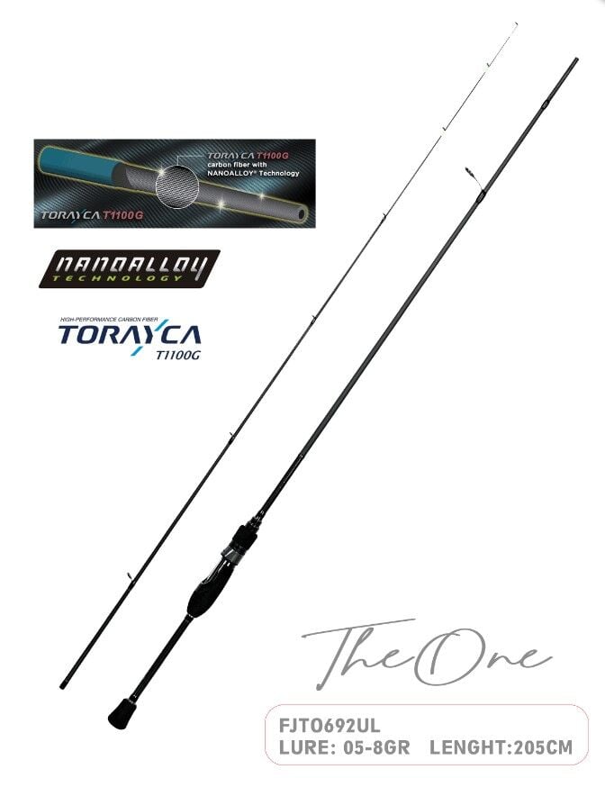 Fujin Fujin TheOne 205cm 05-8gr LRF Kamışı 692UL