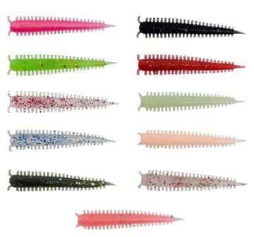 Kendo Zombie Worm Lrf Silikonu 4cm 8 Adet