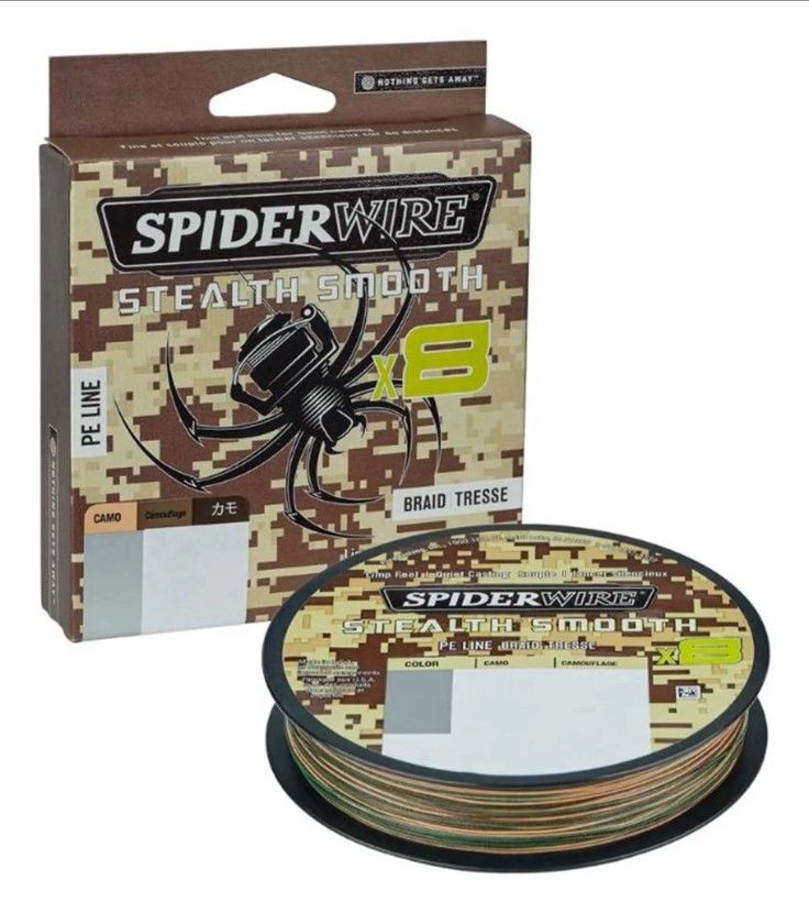 Spider Wire Stealth Smooth8 x8 Pe Braid 300m Camo Örgü İp