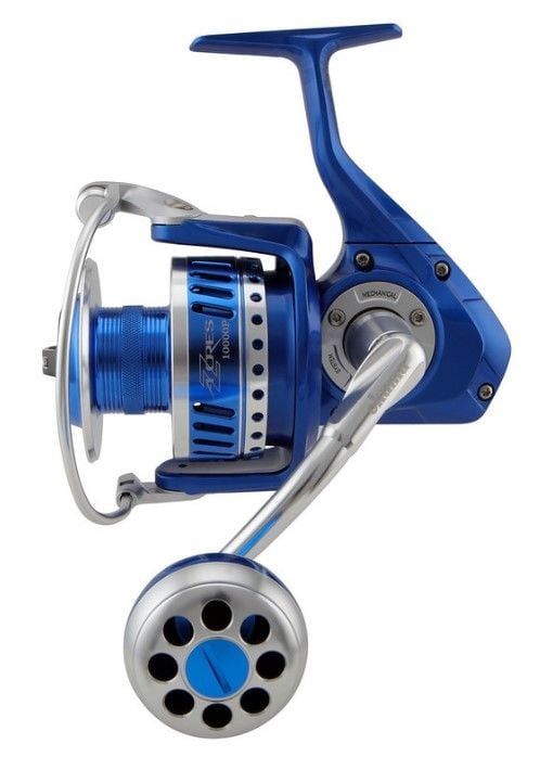 Okuma Azores-8000P Blue 8+1BB Olta Makinesi - Mavi Yüzgeç Balık