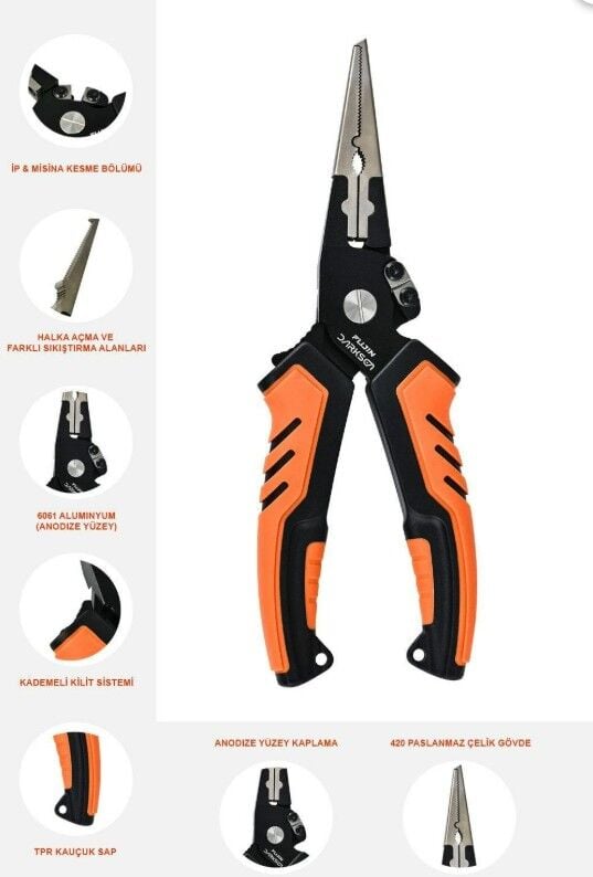 Fujin Darksea Pliers Balıkçı Pensesi