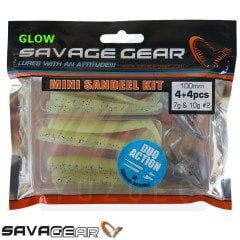 Savage Gear Mini Sandeel Kit 10pcs (1+1+4+4)