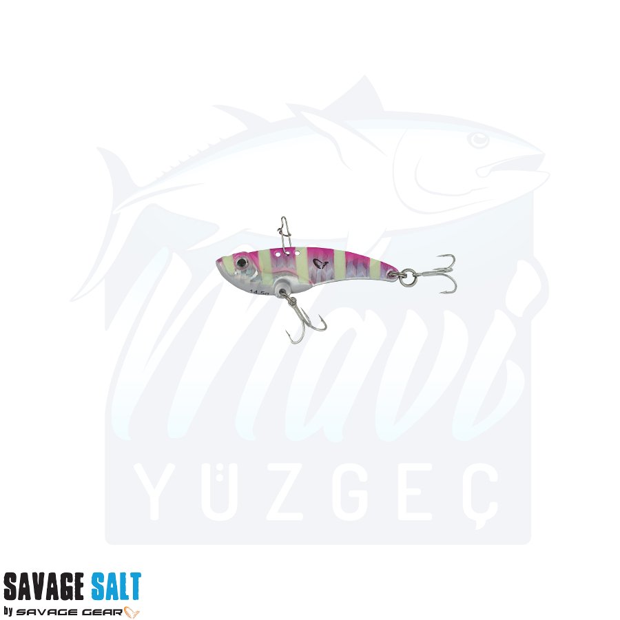 Savage Gear 3D Minnow Vibrasyon Blade 3.5cm 4gr Pink Zebra Glow