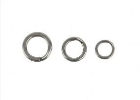 Savage Gear Split ring SS+BLN 10+10