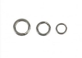 Savage Gear Split ring SS+BLN 10+10