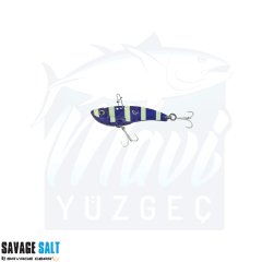 Savage Gear 3D Minnow Vibrasyon Blade 5.5cm 14,5gr Purple Zebra Glow