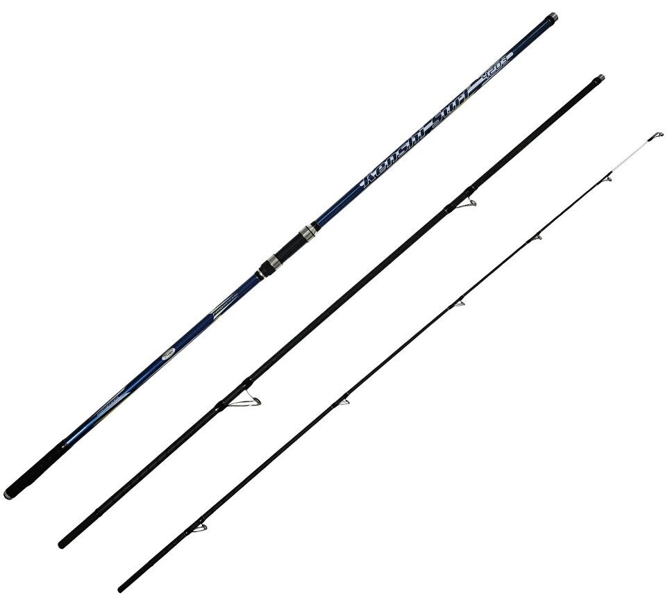 Kendo Kenshi Surf 4.20cm 120-260gr Olta Kamışı - Mavi Yüzgeç Balık