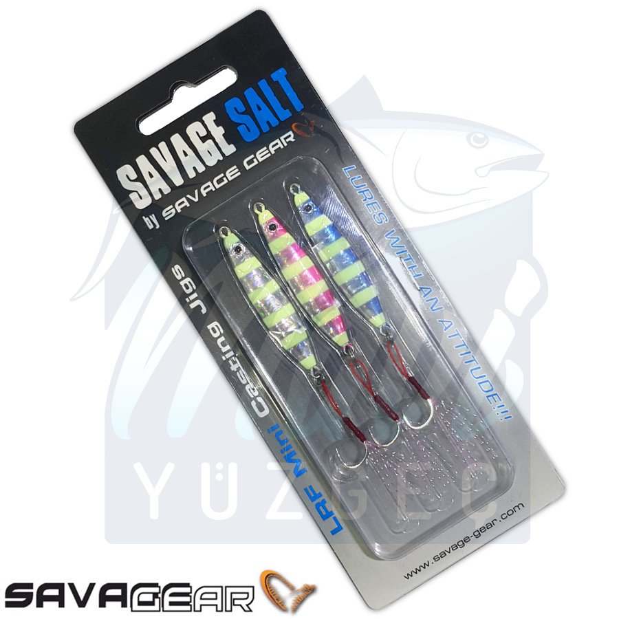 Savage Gear Psycho Sprat LRF Mini Casting Jigs 8gr 3pcs (Turkish Zebra Mix)