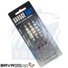 Savage Gear Psycho Sprat LRF Mini Casting Jigs 8gr 3pcs (Turkish Zebra Mix)