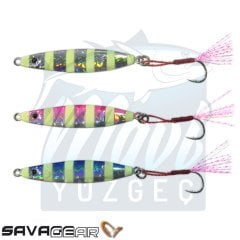 Savage Gear Psycho Sprat LRF Mini Casting Jigs 8gr 3pcs (Turkish Zebra Mix)