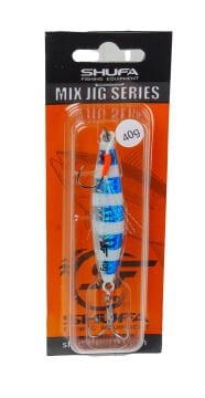 Shufa Jig Series 40 Gr Jig Yem Blue Zebra Glow