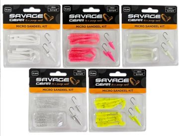 Savage Gear LRF Micro Sandeel Kit 12pcs (1+1. 5+5)