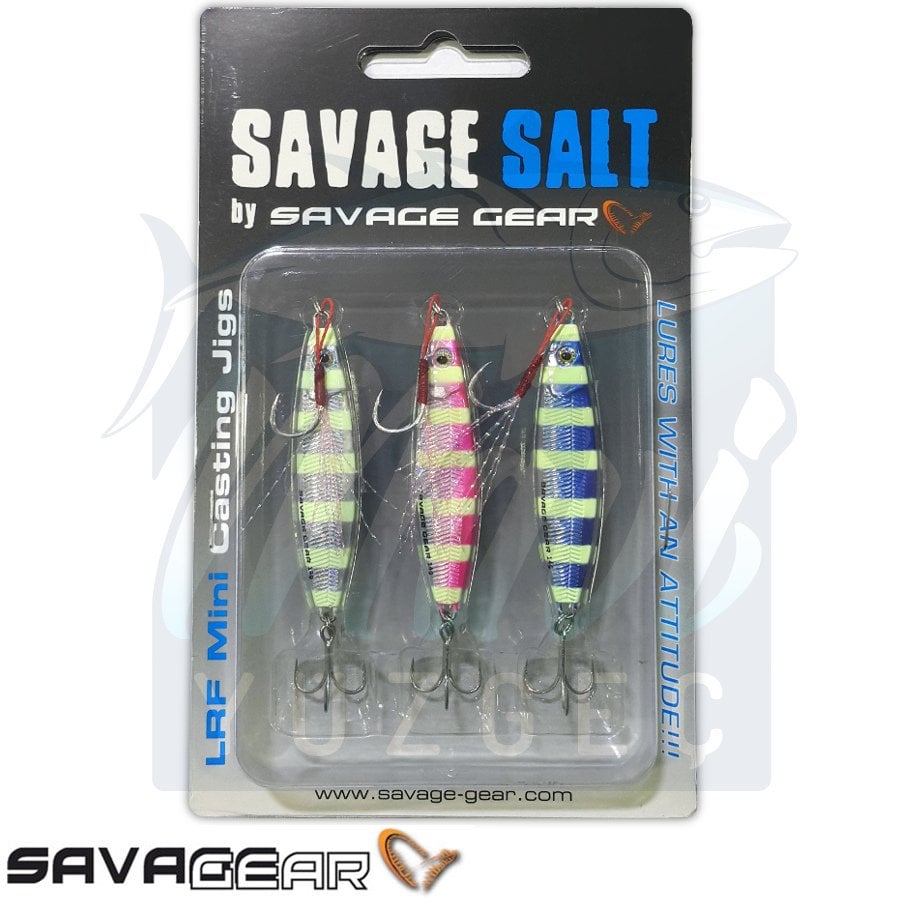 Savage Gear Psycho Sprat LRF Mini Casting Jigs 18gr 3pcs (Turkish Zebra Mix)