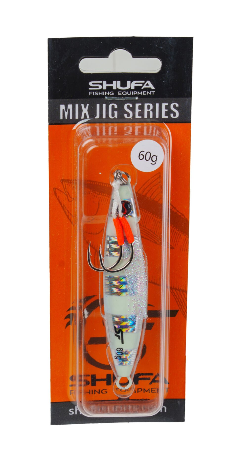 Shufa Jig Series 60 Gr Jig Yem Zebra Glow