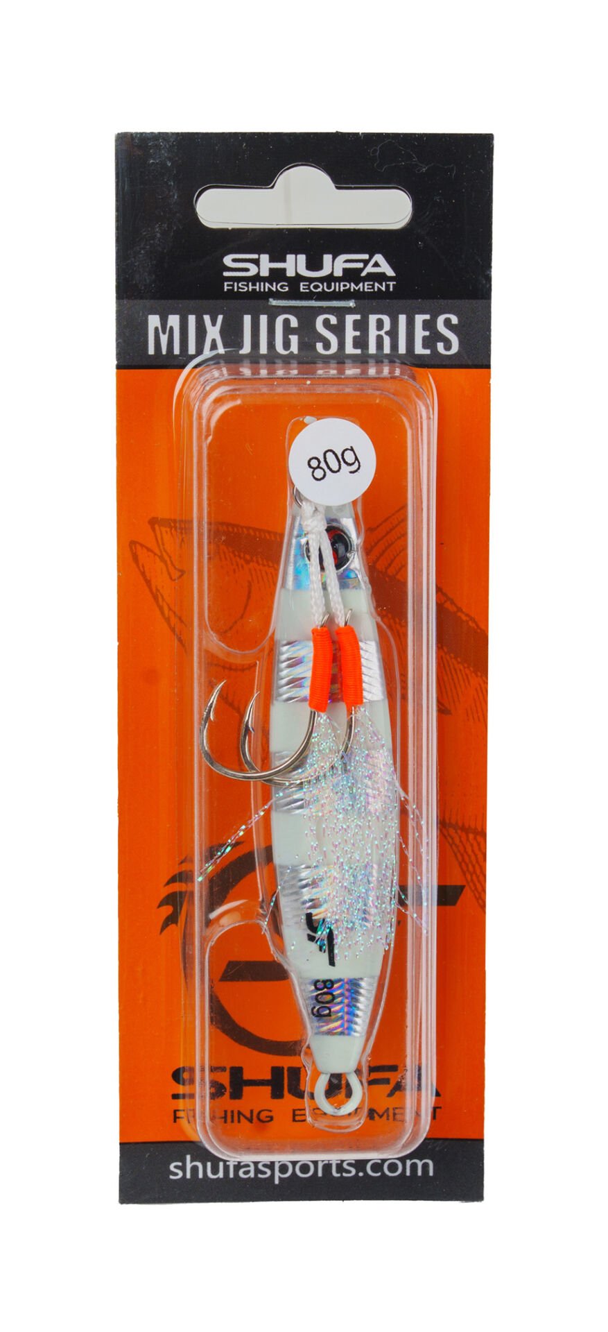Shufa Jig Series 80 Gr Jig Yem Glow Zebra