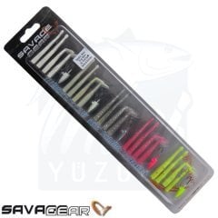 Savage gear LRF Mini Sandeel Kit 25 Adet Suni Yem