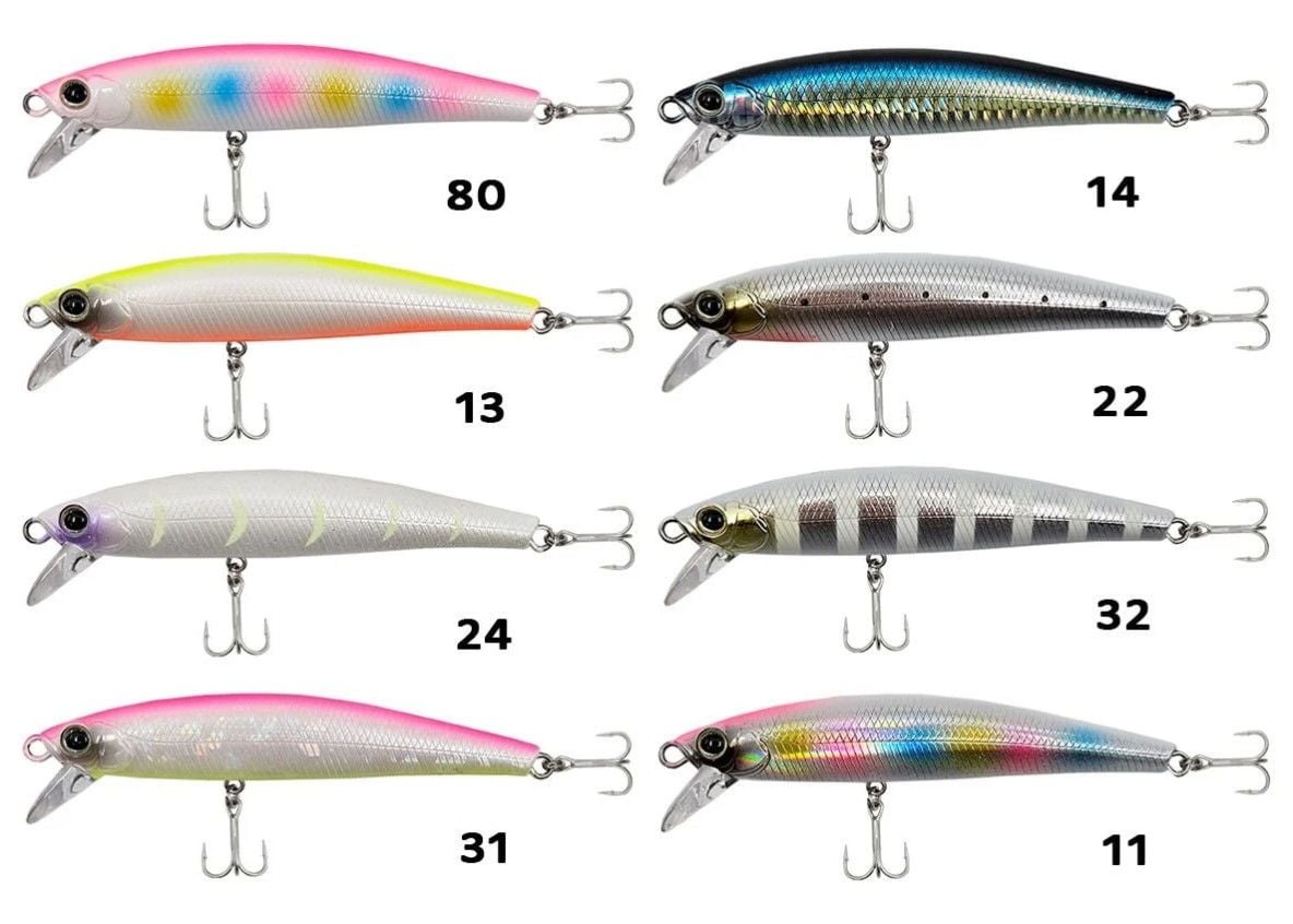 Kendo Cas Supper Deep Minnow 105s 35gr Sahte Balık - Mavi Yüzgeç