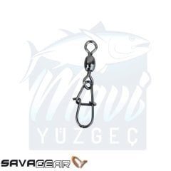 Savage Gear Eggsnap Swivel M #2 Klips 23 kg BLN 10 Adet