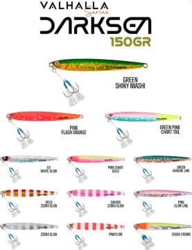 Fujin Valhalla Darksea 150gr Metal Jig Yem