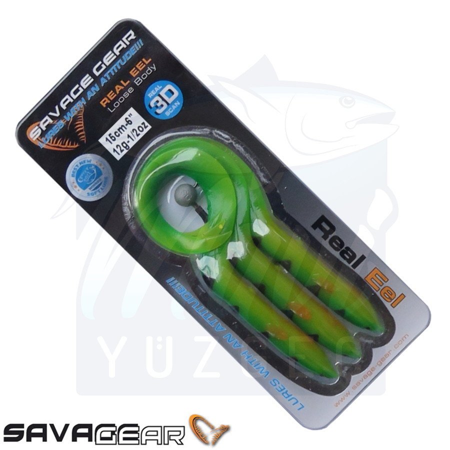 Savage Gear LB Real Eel 15cm 12g+4g 3pcs