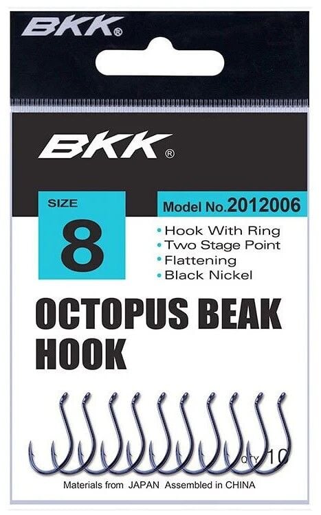 BKK Octopus Beak Olta İğnesi 4/0 no 7 Pcs