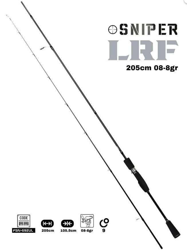 Fujin Sniper 205cm 08-8gr LRF Kamışı