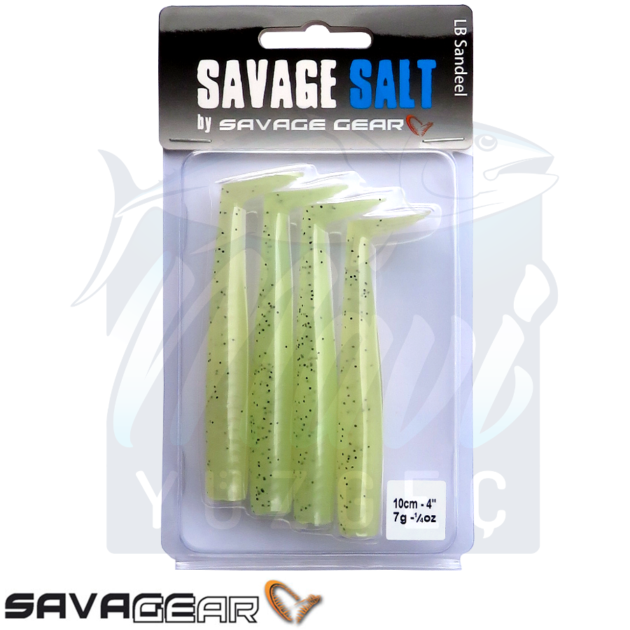Savage Gear LB Sandeel 10cm 4Pcs 7gr Savage Gear LB Sandeel 10cm 4Pcs 7gr Glow