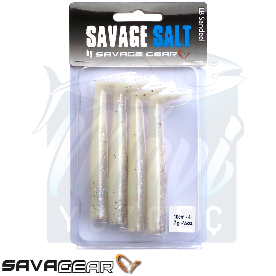 Savage Gear LB Sandeel 10cm 4Pcs 7gr Savage Gear LB Sandeel 10cm 4Pcs 7gr Real Pearl