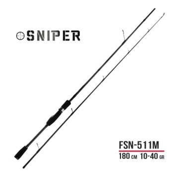 Fujin Sniper 180cm 10-40gr Spin Kamış FSN-511M