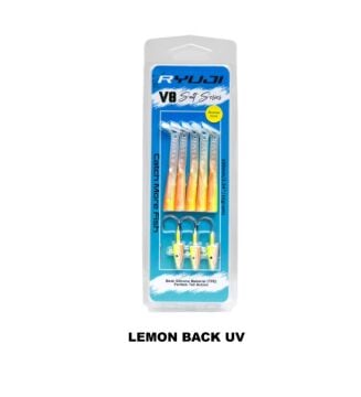 RYUJI V8 10CM, 10GR Silikon Yem